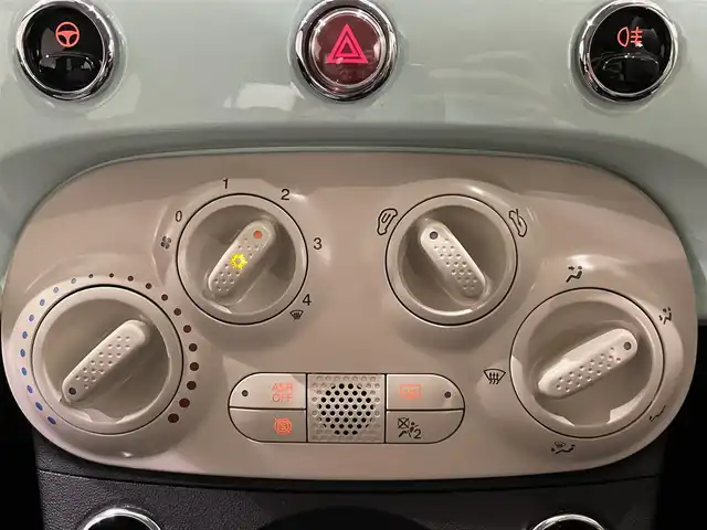フィアット ５００ スーパーポップチェントヴェンティ 静岡県 2019(令1)年 3.6万km LATTE MENTA ワンオーナー/限定２４０台/アイドリングストップ/ETC/appleカープレイ/AUX/ドライブレコーダー前後/Bluetooth接続/スペアキー/USB接続