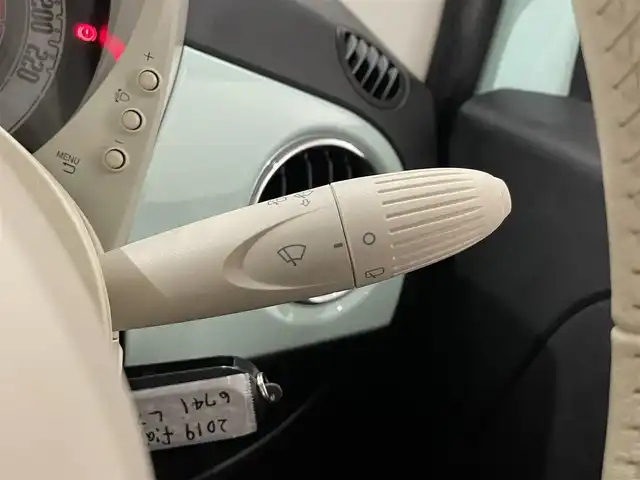 フィアット ５００ スーパーポップチェントヴェンティ 静岡県 2019(令1)年 3.6万km LATTE MENTA ワンオーナー/限定２４０台/アイドリングストップ/ETC/appleカープレイ/AUX/ドライブレコーダー前後/Bluetooth接続/スペアキー/USB接続