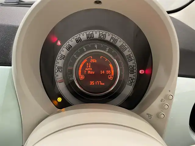 フィアット ５００ スーパーポップチェントヴェンティ 静岡県 2019(令1)年 3.6万km LATTE MENTA ワンオーナー/限定２４０台/アイドリングストップ/ETC/appleカープレイ/AUX/ドライブレコーダー前後/Bluetooth接続/スペアキー/USB接続