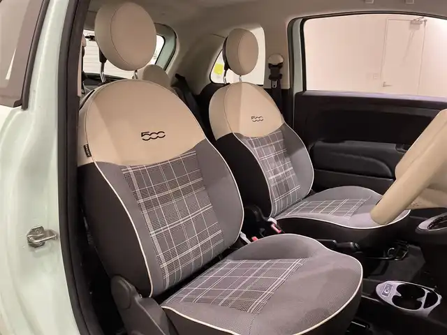 フィアット ５００ スーパーポップチェントヴェンティ 静岡県 2019(令1)年 3.6万km LATTE MENTA ワンオーナー/限定２４０台/アイドリングストップ/ETC/appleカープレイ/AUX/ドライブレコーダー前後/Bluetooth接続/スペアキー/USB接続