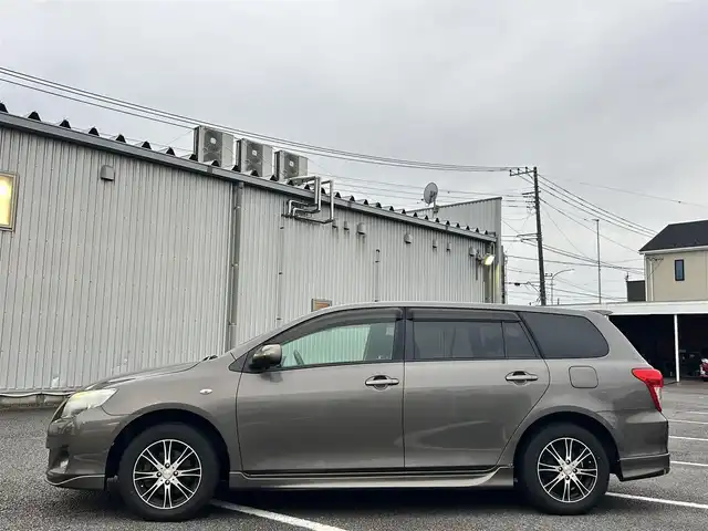 トヨタ カローラ フィールダー X HID リミテッド 静岡県 2010(平22)年 10.4万km ブロンズマイカメタリック ワンオーナー/純正ナビ（FM/AM/CD/DVD/TV）/ETC