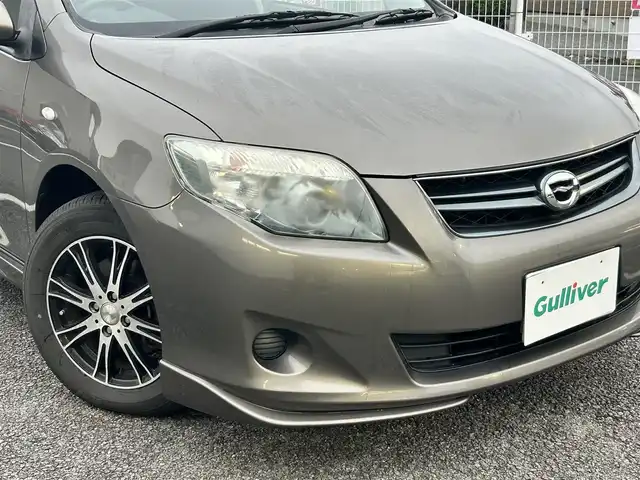トヨタ カローラ フィールダー X HID リミテッド 静岡県 2010(平22)年 10.4万km ブロンズマイカメタリック ワンオーナー/純正ナビ（FM/AM/CD/DVD/TV）/ETC