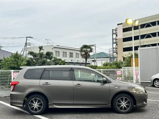 トヨタ カローラ フィールダー X HID リミテッド 静岡県 2010(平22)年 10.4万km ブロンズマイカメタリック ワンオーナー/純正ナビ（FM/AM/CD/DVD/TV）/ETC