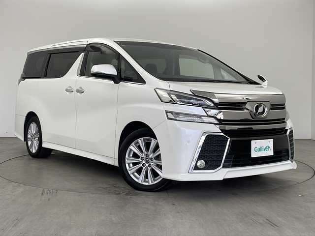 トヨタ ヴェルファイア Z Aエディション 兵庫県 2015(平27)年 4.8万km ホワイトパールクリスタルシャイン ・純正9インチナビ/CD/DVD/TV/BT/SD/・バックカメラ/・ビルトインETC/・純正リアフリップダウンモニター/・クルーズコントロール/・ドライブレコーダー/・両側パワースライドドア/・純正18インチアルミホイール/・LEDヘッドライト/・オートライト/・革巻きステアリング/・ステアリングスイッチ/・スマートキー/・プッシュスタート/・純正フロアマット/・ドアバイザー/・カーテンエアバック/・クリアランスソナー/・nanoeエアコン