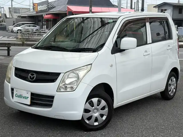 マツダ ＡＺ ワゴン XG 埼玉県 2011(平23)年 8.9万km スペリアホワイト ・ポータブルナビ/・ETC/・キーレスキー/・ヘットライトレベライザー