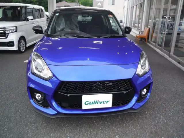 スズキ スイフト スポーツ ZC33S ファイナルED 東京都 2025(令7)年 0.1万km未満 青Ⅱ ワンオーナー車/ファイナルED/　専用ステッカー/　ブラック17インチAW/　レッドキャリパー/全方位モニター用カメラP/セーフティカメラサポート/ブラインドスポットモニター/クルーズコントロール/リヤパーキングセンサー/OPブラックエンブレム/LEDヘッドライト/運転席シートヒーター/純正フロアマット/スマートキー×2個