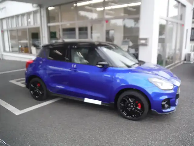 スズキ スイフト スポーツ ZC33S ファイナルED 東京都 2025(令7)年 0.1万km未満 青Ⅱ ワンオーナー車/ファイナルED/　専用ステッカー/　ブラック17インチAW/　レッドキャリパー/全方位モニター用カメラP/セーフティカメラサポート/ブラインドスポットモニター/クルーズコントロール/リヤパーキングセンサー/OPブラックエンブレム/LEDヘッドライト/運転席シートヒーター/純正フロアマット/スマートキー×2個