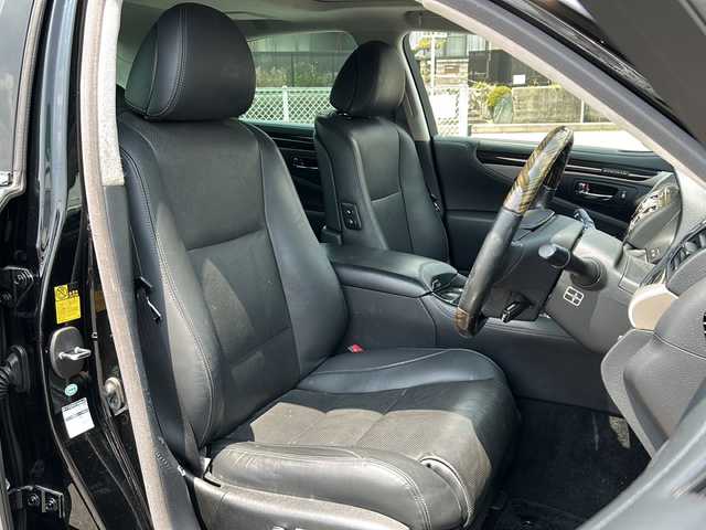 レクサス ＬＳ 460 バージョンC Iパッケージ 愛知県 2014(平26)年 14.7万km ブラック /禁煙車//サンルーフ//メーカー12.3インチHDDナビ//フルセグTV//Bluetooth//CD・DVD//USB・AUX//ビルトインETC//バックカメラ//レーダークルーズコントロール//クリアランスソナー//黒本革シート//D/N席パワーシート（メモリ付き）//D/N席シートヒーター//前席ベンチレーション//ステアリングヒーター//リア電動サンシェード//電動パーキング//ブレーキホールド//3眼LEDオートライト//アダプティブハイビーム//コンビハンドル//純正１８インチアルミ//走行モード切替//純正フロアマット//取扱説明書/新車保証書//スペアキー