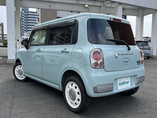 スズキ ラパン ショコラ X 宮崎県 2013(平25)年 7.6万km アロマティックアクアメタリック スマートキー /純正ナビ/Bluetooth  /ワンセグTV /プッシュスタート /USB入力端子 /バックカメラ /純正アルミホイール /アイドリングストップ /レザーシート /純正フロアマット/保証書/取扱説明書
