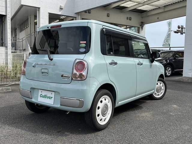 スズキ ラパン ショコラ X 宮崎県 2013(平25)年 7.6万km アロマティックアクアメタリック スマートキー /純正ナビ/Bluetooth  /ワンセグTV /プッシュスタート /USB入力端子 /バックカメラ /純正アルミホイール /アイドリングストップ /レザーシート /純正フロアマット/保証書/取扱説明書