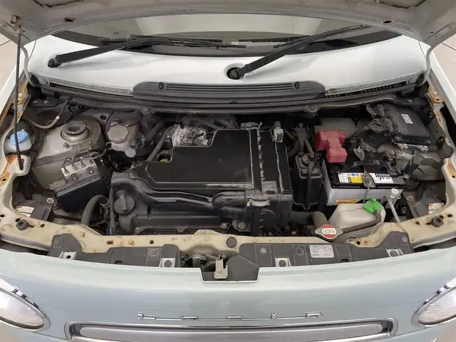 スズキ ラパン ショコラ X 滋賀県 2013(平25)年 7.6万km アロマティックアクアメタリック 純正ナビ/Bluetooth/USB /ワンセグTV /バックカメラ/プッシュスタート /USB入力端子 /アイドリングストップ /レザー調シート/純正フロアマット