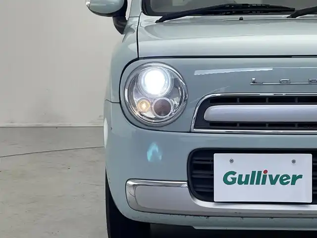 スズキ ラパン ショコラ X 滋賀県 2013(平25)年 7.6万km アロマティックアクアメタリック 純正ナビ/Bluetooth/USB /ワンセグTV /バックカメラ/プッシュスタート /USB入力端子 /アイドリングストップ /レザー調シート/純正フロアマット