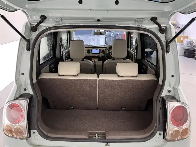 スズキ ラパン ショコラ X 滋賀県 2013(平25)年 7.6万km アロマティックアクアメタリック 純正ナビ/Bluetooth/USB /ワンセグTV /バックカメラ/プッシュスタート /USB入力端子 /アイドリングストップ /レザー調シート/純正フロアマット