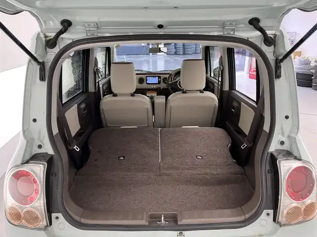 スズキ ラパン ショコラ X 滋賀県 2013(平25)年 7.6万km アロマティックアクアメタリック 純正ナビ/Bluetooth/USB /ワンセグTV /バックカメラ/プッシュスタート /USB入力端子 /アイドリングストップ /レザー調シート/純正フロアマット