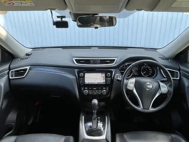 日産 エクストレイル ハイブリッド 20X エマージェンシーブレーキ 滋賀県 2015(平27)年 8.3万km スチールブルー 純正ナビ/(Bluetooth/フルセグ/CD/DVD)/4WD/アラウンドビューモニター/エマージェンシーブレーキ/クルーズコントロール/レーンキープアシスト/クリアランスソナー/電動リアゲート/LEDオートライト/フォグ/レザーシート/前席シートヒーター/前後ドライブレコーダー/ETC/USB/センターデフロック/ダウンヒルアシスト