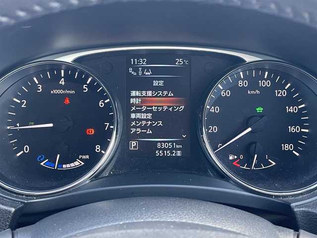 日産 エクストレイル ハイブリッド 20X エマージェンシーブレーキ 滋賀県 2015(平27)年 8.3万km スチールブルー 純正ナビ/(Bluetooth/フルセグ/CD/DVD)/4WD/アラウンドビューモニター/エマージェンシーブレーキ/クルーズコントロール/レーンキープアシスト/クリアランスソナー/電動リアゲート/LEDオートライト/フォグ/レザーシート/前席シートヒーター/前後ドライブレコーダー/ETC/USB/センターデフロック/ダウンヒルアシスト