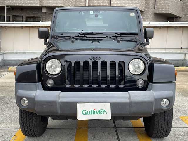 クライスラー・ジープ ジープ ラングラー アンリミテッド サハラ 広島県 2016(平28)年 5.2万km ブラック OP黒革シート/シートヒーター/サイドビューモニター/ヒルディセントコントロール/クルーズコントロール/社外ナビ（DVD/Bluetooth/フルセグTV）/オートライト/純正18インチAW/ETC/リモコンキー