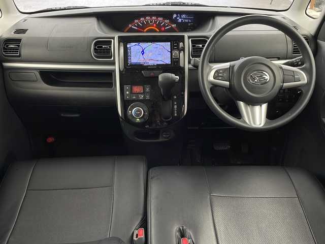 ダイハツ タント X SA Ⅲ 兵庫県 2017(平29)年 2.8万km ファイアークォーツレッドM ・純正ナビ/Bluetooth/CD/DVD/SD/TV/・バックカメラ/・スマートアシストIII/・衝突警報機能/・衝突回避支援ブレーキ機能（対車両・対歩行者）/・車線逸脱警報機能/・誤発進抑制制御機能（前方・後方）/・オートハイビーム/・先行車発進お知らせ機能/・車線逸脱警報/・車線逸脱抑制制御/・路側逸脱警報/・ふらつき警報/・コーナーセンサー/・アイドリングストップ/・両側パワースライドドア/・ステアリングスイッチ/・運転席シートヒーター/・純正フロアマット/・オートライト/・ETC/・スマートキー/・スペアキー/・取扱説明書/・保証書