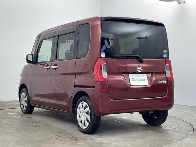 ダイハツ タント X SA Ⅲ 兵庫県 2017(平29)年 2.8万km ファイアークォーツレッドM ・純正ナビ/Bluetooth/CD/DVD/SD/TV/・バックカメラ/・スマートアシストIII/・衝突警報機能/・衝突回避支援ブレーキ機能（対車両・対歩行者）/・車線逸脱警報機能/・誤発進抑制制御機能（前方・後方）/・オートハイビーム/・先行車発進お知らせ機能/・車線逸脱警報/・車線逸脱抑制制御/・路側逸脱警報/・ふらつき警報/・コーナーセンサー/・アイドリングストップ/・両側パワースライドドア/・ステアリングスイッチ/・運転席シートヒーター/・純正フロアマット/・オートライト/・ETC/・スマートキー/・スペアキー/・取扱説明書/・保証書