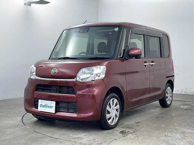 ダイハツ タント X SA Ⅲ 兵庫県 2017(平29)年 2.8万km ファイアークォーツレッドM ・純正ナビ/Bluetooth/CD/DVD/SD/TV/・バックカメラ/・スマートアシストIII/・衝突警報機能/・衝突回避支援ブレーキ機能（対車両・対歩行者）/・車線逸脱警報機能/・誤発進抑制制御機能（前方・後方）/・オートハイビーム/・先行車発進お知らせ機能/・車線逸脱警報/・車線逸脱抑制制御/・路側逸脱警報/・ふらつき警報/・コーナーセンサー/・アイドリングストップ/・両側パワースライドドア/・ステアリングスイッチ/・運転席シートヒーター/・純正フロアマット/・オートライト/・ETC/・スマートキー/・スペアキー/・取扱説明書/・保証書