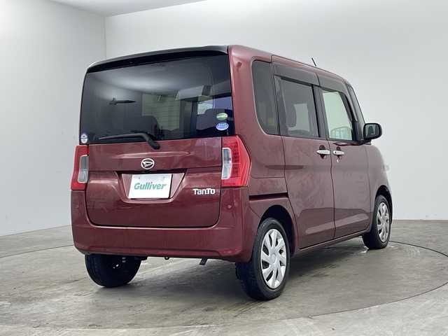 ダイハツ タント X SA Ⅲ 兵庫県 2017(平29)年 2.8万km ファイアークォーツレッドM ・純正ナビ/Bluetooth/CD/DVD/SD/TV/・バックカメラ/・スマートアシストIII/・衝突警報機能/・衝突回避支援ブレーキ機能（対車両・対歩行者）/・車線逸脱警報機能/・誤発進抑制制御機能（前方・後方）/・オートハイビーム/・先行車発進お知らせ機能/・車線逸脱警報/・車線逸脱抑制制御/・路側逸脱警報/・ふらつき警報/・コーナーセンサー/・アイドリングストップ/・両側パワースライドドア/・ステアリングスイッチ/・運転席シートヒーター/・純正フロアマット/・オートライト/・ETC/・スマートキー/・スペアキー/・取扱説明書/・保証書