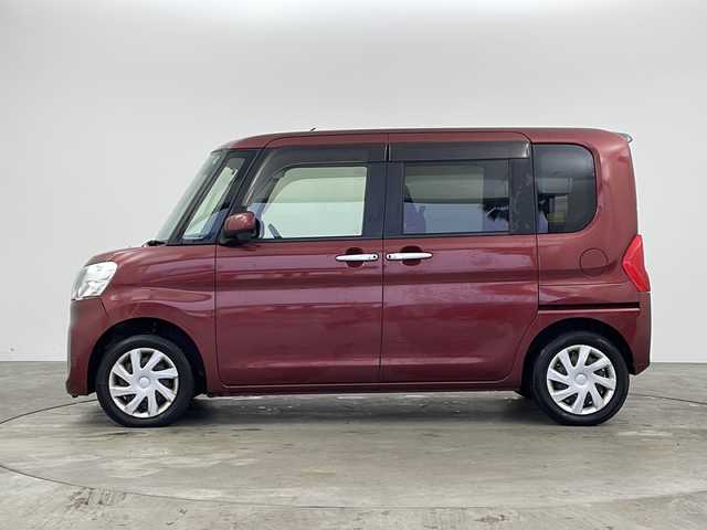 ダイハツ タント X SA Ⅲ 兵庫県 2017(平29)年 2.8万km ファイアークォーツレッドM ・純正ナビ/Bluetooth/CD/DVD/SD/TV/・バックカメラ/・スマートアシストIII/・衝突警報機能/・衝突回避支援ブレーキ機能（対車両・対歩行者）/・車線逸脱警報機能/・誤発進抑制制御機能（前方・後方）/・オートハイビーム/・先行車発進お知らせ機能/・車線逸脱警報/・車線逸脱抑制制御/・路側逸脱警報/・ふらつき警報/・コーナーセンサー/・アイドリングストップ/・両側パワースライドドア/・ステアリングスイッチ/・運転席シートヒーター/・純正フロアマット/・オートライト/・ETC/・スマートキー/・スペアキー/・取扱説明書/・保証書