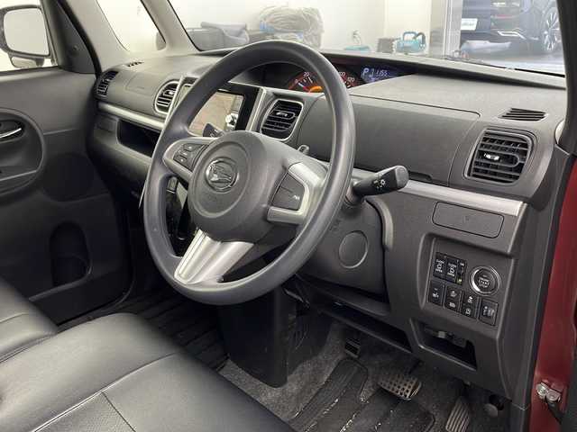 ダイハツ タント X SA Ⅲ 兵庫県 2017(平29)年 2.8万km ファイアークォーツレッドM ・純正ナビ/Bluetooth/CD/DVD/SD/TV/・バックカメラ/・スマートアシストIII/・衝突警報機能/・衝突回避支援ブレーキ機能（対車両・対歩行者）/・車線逸脱警報機能/・誤発進抑制制御機能（前方・後方）/・オートハイビーム/・先行車発進お知らせ機能/・車線逸脱警報/・車線逸脱抑制制御/・路側逸脱警報/・ふらつき警報/・コーナーセンサー/・アイドリングストップ/・両側パワースライドドア/・ステアリングスイッチ/・運転席シートヒーター/・純正フロアマット/・オートライト/・ETC/・スマートキー/・スペアキー/・取扱説明書/・保証書