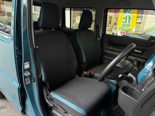 マツダ フレア クロスオーバー ハイブリッドXT 大阪府 2021(令3)年 1.6万km 青／グレー /禁煙車//ワンオーナー//ディーラーOPSDナビ【CN-RZ765W】/・フルセグTV・Bluetooth・CD・DVD・FM・AM//全方位カメラ//前席シートヒーター//ビルトインETC//クルーズコントロール（前車追従機能有）//前後ドラレコ【ZDR016】//オートハイビーム//LEDヘッドライト//本革巻きステアリング//パドルシフト//取扱説明書//保証書//スペアキー