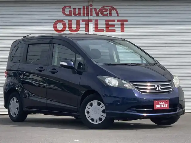 ホンダ フリード ｇ ｌパッケージ 7人乗 純正ナビ 両側pスラ バックカメラ 09年式 平成21年式 プレミアムナイトブルーパール Id 中古車検索のガリバー