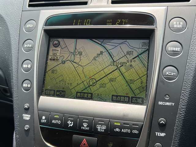 レクサス ＧＳ 350 秋田県 2006(平18)年 7.8万km ホワイトパールクリスタルシャイン ・プッシュスタート/・純正ナビ/・フルセグ/・CD/DVD再生/・バックカメラ/・ETC/・スマートキー2本/・エンタテイメントリモコン/・AAC/・クルーズコントロール/・オートリアサンシェード/・HIDヘッドライト/・フォグライト/・MTモード付AT/・純正17インチAW/・パワーシートD＋N席/・取り扱い説明書