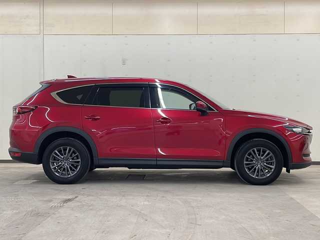 マツダ ＣＸ－８ 25S 道央・札幌 2020(令2)年 1.7万km ソウルレッドクリスタルM /4WD//衝突軽減ブレーキ//全方位カメラ//純正ナビ//フルセグＴＶ//Ｂｌｕｅｔｏｏｔｈ//ＥＴＣ//純正１７インチアルミホイール//コーナーセンサー//ＬＥＤヘッドライト//オートライト//スタッドレスタイヤ積み込み