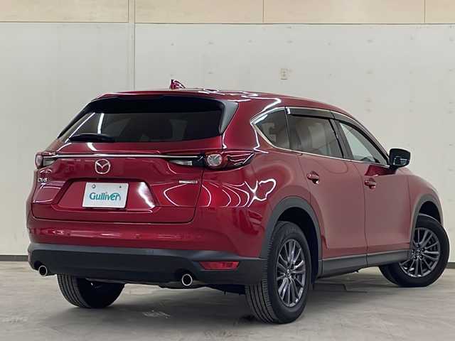 マツダ ＣＸ－８ 25S 道央・札幌 2020(令2)年 1.7万km ソウルレッドクリスタルM /4WD//衝突軽減ブレーキ//全方位カメラ//純正ナビ//フルセグＴＶ//Ｂｌｕｅｔｏｏｔｈ//ＥＴＣ//純正１７インチアルミホイール//コーナーセンサー//ＬＥＤヘッドライト//オートライト//スタッドレスタイヤ積み込み