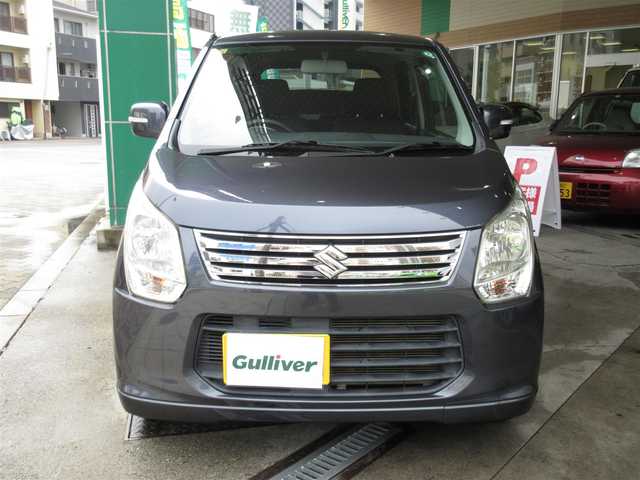 スズキ ワゴンＲ FX－LTD 大阪府 2012(平24)年 7.6万km ルナグレーパールメタリック 社外メモリーナビ、１セグＴＶ、ＣＤ/スマートキー２個/プッシュスタート/純正エアロ/アイドリングストップ/ヘッドライトレベライザー/電動格納ウィンカーミラー/社外１４インチアルミホイール