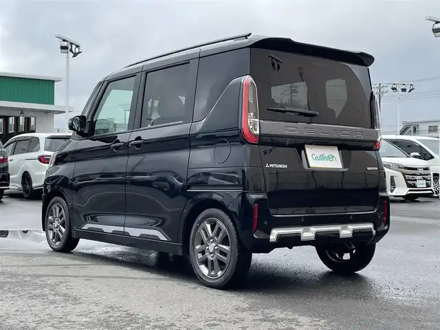 三菱 デリカミニ T プレミアム 東京都 2025(令7)年 0.1千km アメジストブラック 届出済未使用車/純正ディスプレィ　/・BluetoothAudio/USB/・AppleCarPlay＆AndroidAuto/アラウンドニューモニター /ｅアシスト /（運転支援機能）/・衝突被害軽減ブレーキ/・踏み間違い衝突防止アシスト/・車線逸脱警報システム/・オートマチックハイビーム/・標識認識警報/マイプロパイロット /レーダークルーズコントロ―ル /LEDヘッドライト/ロールサンシェード /デジタルインナーミラー /プッシュエンジンスタート/保証書＆取説