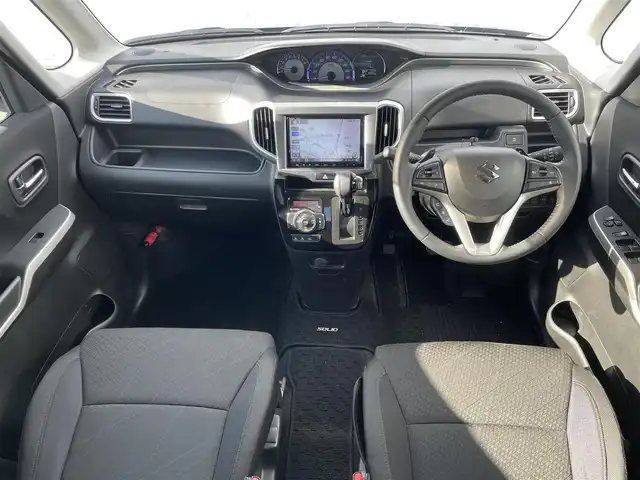 スズキ ソリオ バンディット HV MV 福岡県 2018(平30)年 7万km スーパーブラックパール デュアルカメラブレーキサポート/衝突軽減/レーンアシスト/コーナーセンサー/純正ナビ（ＣＮ－ＲＺ８４３）/フルセグTV/CD/DVD/BT/SD/全周囲カメラ/パワースライドドア/パドルシフト/クルーズコントロール/ビルトインETC/シートヒーター/ドラレコ/スマートキー/プッシュスタート