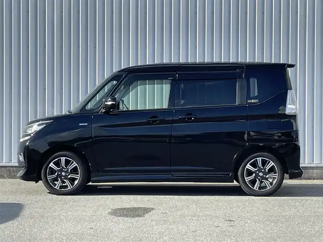 スズキ ソリオ バンディット HV MV 福岡県 2018(平30)年 7万km スーパーブラックパール デュアルカメラブレーキサポート/衝突軽減/レーンアシスト/コーナーセンサー/純正ナビ（ＣＮ－ＲＺ８４３）/フルセグTV/CD/DVD/BT/SD/全周囲カメラ/パワースライドドア/パドルシフト/クルーズコントロール/ビルトインETC/シートヒーター/ドラレコ/スマートキー/プッシュスタート