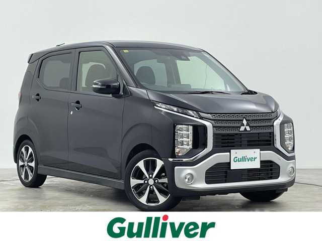 三菱 ｅＫクロス T 群馬県 2020(令2)年 4.1万km アメジストブラック マイパイロット　純正９インチナビ　アラウンドビューモニター　ＬＥＤライト　シートヒーター　純正１５インチＡＷ　ステアリングリモコン　前後ドライブレコーダー　デジタルミラー　ＥＴＣ　スマートキー　禁煙車