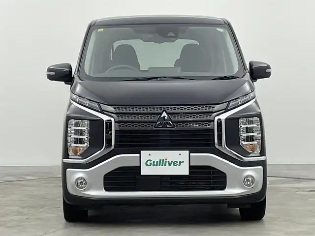 三菱 ｅＫクロス T 群馬県 2020(令2)年 4.1万km アメジストブラック マイパイロット　純正９インチナビ　アラウンドビューモニター　ＬＥＤライト　シートヒーター　純正１５インチＡＷ　ステアリングリモコン　前後ドライブレコーダー　デジタルミラー　ＥＴＣ　スマートキー　禁煙車