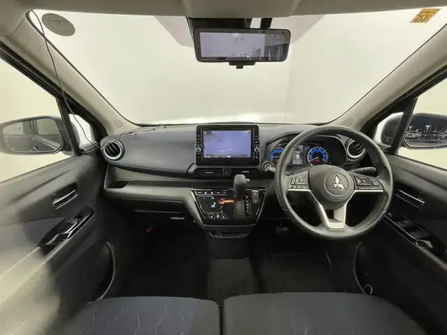 三菱 ｅＫクロス T 群馬県 2020(令2)年 4.1万km アメジストブラック マイパイロット　純正９インチナビ　アラウンドビューモニター　ＬＥＤライト　シートヒーター　純正１５インチＡＷ　ステアリングリモコン　前後ドライブレコーダー　デジタルミラー　ＥＴＣ　スマートキー　禁煙車