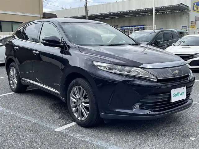 トヨタ ハリアー プレミアム 千葉県 2018(平30)年 12.5万km スパークリングブラックパールクリスタルシャイン 純正ナビ/バックカメラ/レーダークルーズコントロール/パワーバックドア/ハーフレザーシート/LDA/EPB/オートライト/フォグランプ/オートハイビーム/アイドリングストップ/ETC/防眩ミラー