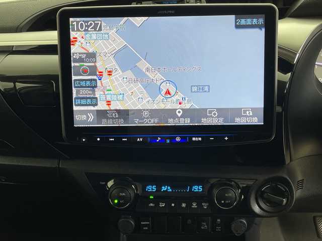 トヨタ ハイラックス Z 鹿児島県 2022(令4)年 4.6万km スーパーホワイトⅡ ワンオーナー/ALPINE11インチナビ/（AM/FM/Bluetooth/フルセグ/HDMI）/バックカメラ/前後ドライブレコーダー/ETC/トヨタセーフティーセンス/・プリクラッシュセーフティ/・レーンディパーチャーアラート/・レーダークルーズコントロール/・ロードサインアシスト/・先行車発進お知らせ機能/純正トノカバー/純正ベッドライナー/横滑り防止/アイドリングストップ/ダウンヒルアシスト/オートライト/LEDヘッドライト/スマートキー/プッシュスタート/スペアキー1本