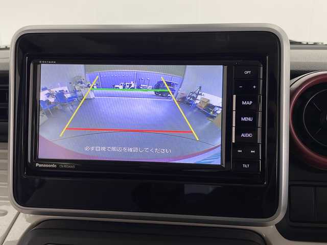 スズキ スペーシア HYBRID X 2トーン 宮崎県 2018(平30)年 5万km チアフルピンクメタリック/ホワイト2トーンルーフ 禁煙車/社外ナビTV/（CN-RE04WD/CD/DVD/Bluetooth/フルセグTV)/社外バックカメラ/社外ドライブレコーダー/純正ビルトインETC/純正LEDオートライト/純正セキュリティアラーム/両側電動スライドドア/レーンディパーチャーアラート/クリアランスソナー/エネチャージ/シートヒーター/オートエアコン/ウインカードアミラー/ルーフレール/スマートキー/プッシュエンジンスタート/新車時保証書/取扱い説明書