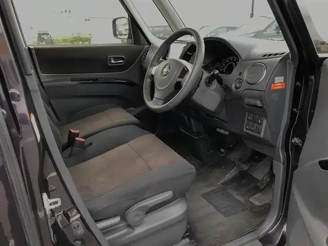 日産 ルークス ハイウェイスター ターボ 鳥取県 2012(平24)年 11万km ミステリアスバイオレットパール ４・W・D/ターボ車/純正ナビ/フルセグ/DVD/CD/BT/ETC/両側パワースライドドア/運転席シートヒーター/キセノンヘットライト/フォグライト/プッシュエンジンスタート/純正14インチアルミホイール/純正エアロパーツ/ウィンカーミラー/電動格納ミラー/フロアマット/ドアバイザー