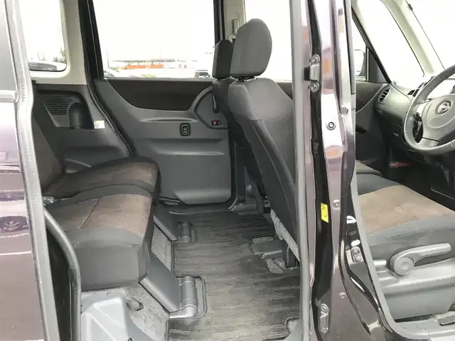 日産 ルークス ハイウェイスター ターボ 鳥取県 2012(平24)年 11万km ミステリアスバイオレットパール ４・W・D/ターボ車/純正ナビ/フルセグ/DVD/CD/BT/ETC/両側パワースライドドア/運転席シートヒーター/キセノンヘットライト/フォグライト/プッシュエンジンスタート/純正14インチアルミホイール/純正エアロパーツ/ウィンカーミラー/電動格納ミラー/フロアマット/ドアバイザー