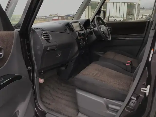 日産 ルークス ハイウェイスター ターボ 鳥取県 2012(平24)年 11万km ミステリアスバイオレットパール ４・W・D/ターボ車/純正ナビ/フルセグ/DVD/CD/BT/ETC/両側パワースライドドア/運転席シートヒーター/キセノンヘットライト/フォグライト/プッシュエンジンスタート/純正14インチアルミホイール/純正エアロパーツ/ウィンカーミラー/電動格納ミラー/フロアマット/ドアバイザー