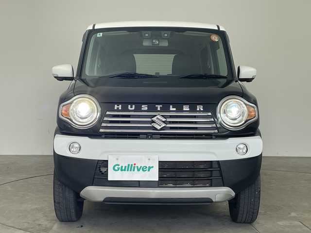 スズキ ハスラー Jスタイル Ⅱ ターボ 兵庫県 2016(平28)年 7.8万km ブルーイッシュブラックパール ・純正ナビ（TV・BT・DVD・AUX・USB）/・全方位カメラ/・デュアルカメラブレーキサポート/・レーンキープアシスト/・誤発進抑制機能/・ふらつき警報/・先行車発進お知らせ/・クルーズコントロール/・ステアリングリモコン/・社外ウッド調ステアリング/・前席シートヒーター/・ハーフレザーシート/・社外前方ドライブレコーダー/・ビルトインETC/・フロアマット/・純正１５インチアルミホイール/・パドルシフト/・HIDライト/・フォグランプ/・オートライト/・スマートキー/・プッシュスタート/・電動格納ミラー/・ドアバイザー/・BILSTEINサスペンション/・社外マフtラー