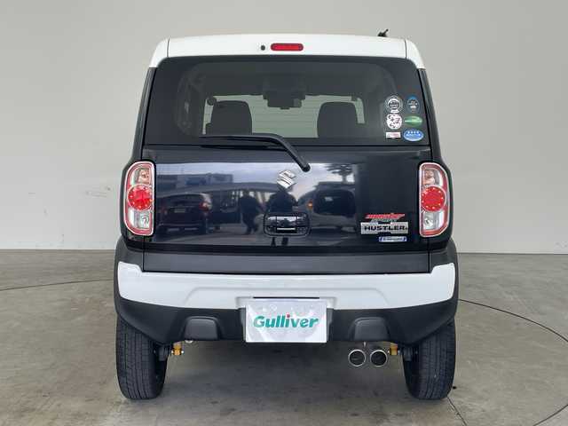 スズキ ハスラー Jスタイル Ⅱ ターボ 兵庫県 2016(平28)年 7.8万km ブルーイッシュブラックパール ・純正ナビ（TV・BT・DVD・AUX・USB）/・全方位カメラ/・デュアルカメラブレーキサポート/・レーンキープアシスト/・誤発進抑制機能/・ふらつき警報/・先行車発進お知らせ/・クルーズコントロール/・ステアリングリモコン/・社外ウッド調ステアリング/・前席シートヒーター/・ハーフレザーシート/・社外前方ドライブレコーダー/・ビルトインETC/・フロアマット/・純正１５インチアルミホイール/・パドルシフト/・HIDライト/・フォグランプ/・オートライト/・スマートキー/・プッシュスタート/・電動格納ミラー/・ドアバイザー/・BILSTEINサスペンション/・社外マフtラー