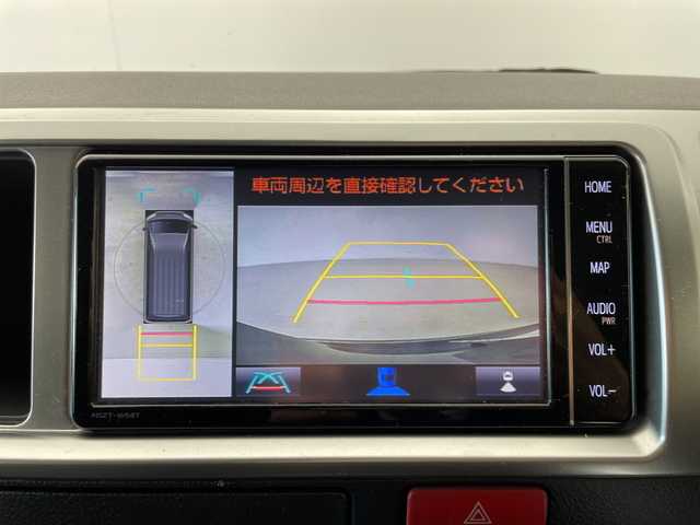 トヨタ ハイエース GL 群馬県 2023(令5)年 2.9万km ブラックマイカ 純正12.1型後席モニター　純正ナビ　全周囲カメラ　フルセグTV　電動スライドドア　ビルトインETC　純正前後ドラレコ　衝突被害軽減ブレーキ　レーンアシスト　クリアランスソナー　スマートキー　禁煙車