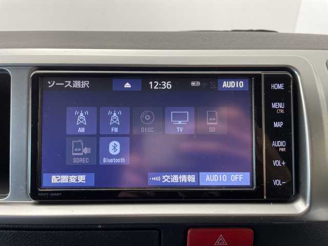 トヨタ ハイエース GL 群馬県 2023(令5)年 2.9万km ブラックマイカ 純正12.1型後席モニター　純正ナビ　全周囲カメラ　フルセグTV　電動スライドドア　ビルトインETC　純正前後ドラレコ　衝突被害軽減ブレーキ　レーンアシスト　クリアランスソナー　スマートキー　禁煙車