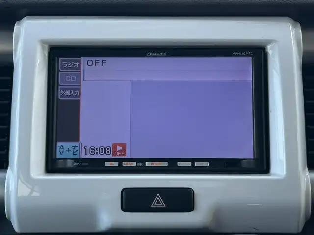 スズキ ハスラー G 滋賀県 2017(平29)年 4万km ムーンライトバイオレットパールメタリック/ホワイト2トーンルーフ ガソリン（ハイブリッド）/2WD(FF)/CVT/7インチナビ【AVN110MRC】/（FM/AM/CD）/プリクラッシュブレーキアシスト	/ブレーキアシスト	/ヒルスタート（坂道発進）アシスト	/バックカメラ/ETC/電動格納ミラー/ヘッドライトレベリング/アイドリングストップ/D/Nシートヒーター/プッシュスタート/スマートキー/スペアキー/純正マット/オートエアコン/ドアバイザー